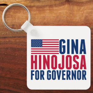 Gina Hinojosa for Governor 2026 Texas Election Key Ring