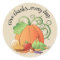 Gine Thanks everyday pumpkin Thanksgiving sticker