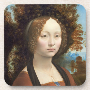 Ginevra de' Benci, c. 1474- 78 Coaster