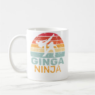 Ginga Ninja Brazilian Martial Arts Men Ginga Capoe Coffee Mug