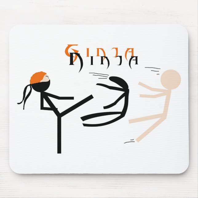 Ginga Ninja Mouse Mat (Front)