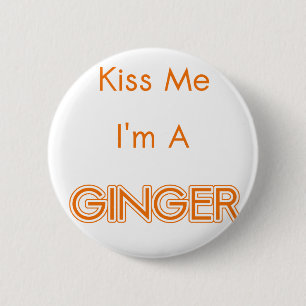 GINGER 6 CM ROUND BADGE