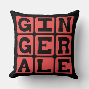 Ginger Ale, Upset Stomach Medicine Cushion