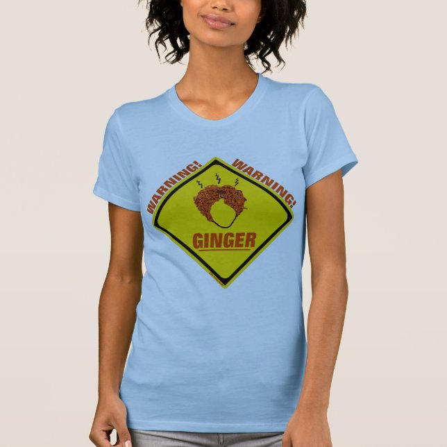 Ginger Alert! T-Shirt (Front)