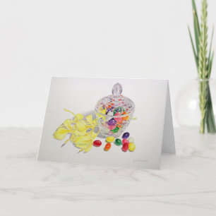 Ginger and Jelly Beans Card