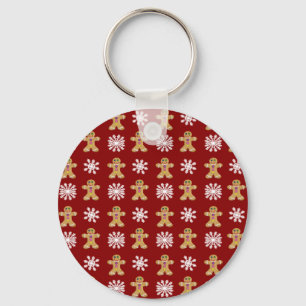 Ginger and Snow Key Ring