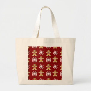 Ginger and Snow Large Tote Bag