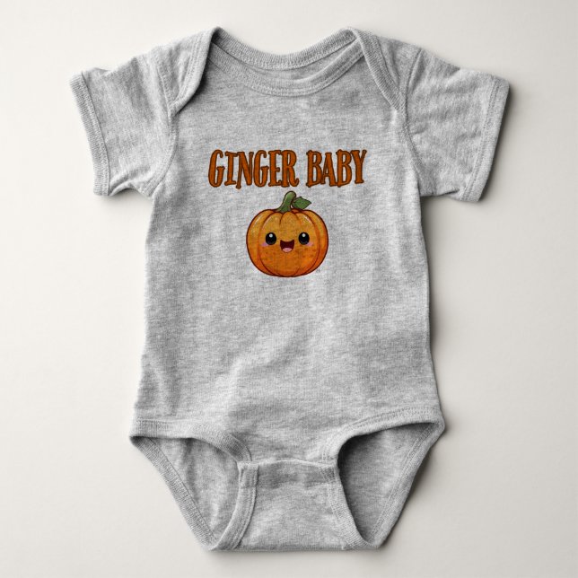 Ginger Baby! Baby Bodysuit (Front)