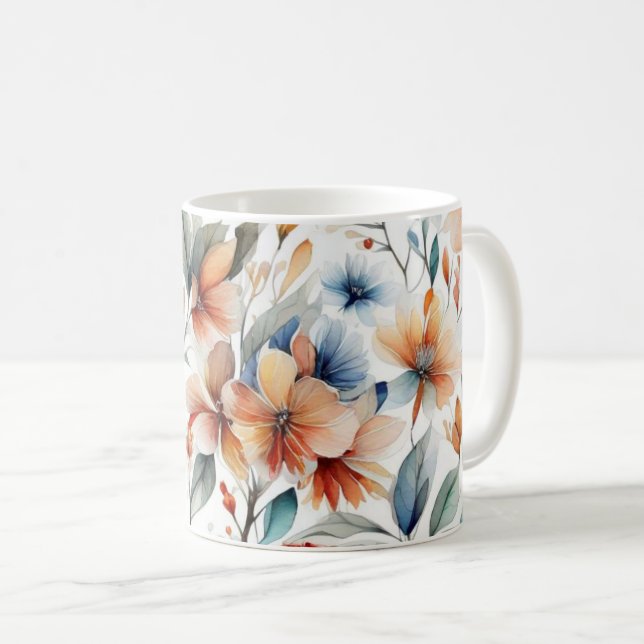 Ginger Blossoms Coffee Mug (Front Right)