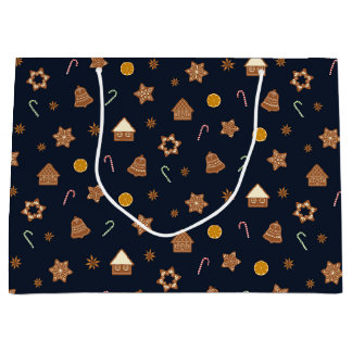 Ginger bread gift bag