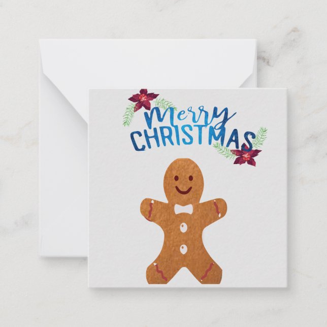 Ginger Bread Man: Card (Front)