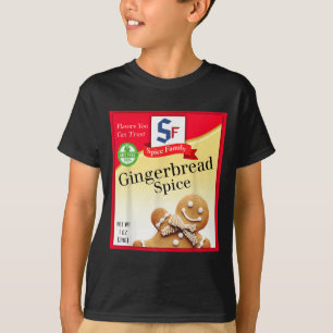 Ginger Bread Spice Group Costume Family Matching H T-Shirt