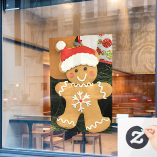 Ginger Bread  Window Cling