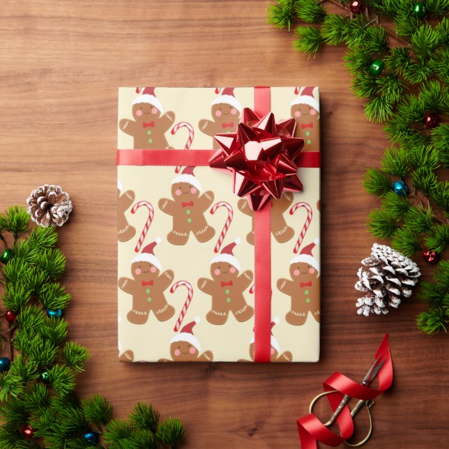 Ginger Bread Wrapping Paper (Holiday Gift)