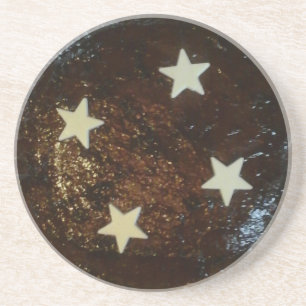 Ginger cake coaster