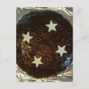 Ginger cake postcard