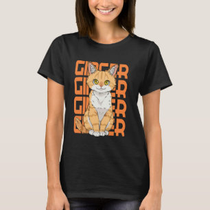 Ginger Cat Appreciation Day Orange Kitten Pet Sept T-Shirt