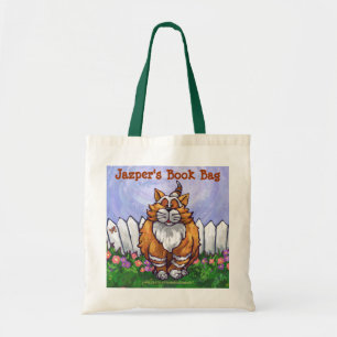 Ginger Cat Book Bag