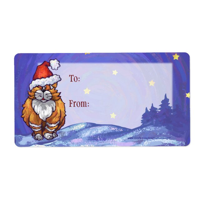 Ginger Cat Christmas (Front)