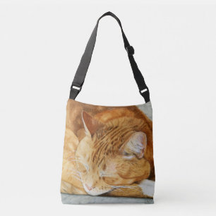 Ginger Cat Cross Body Bag