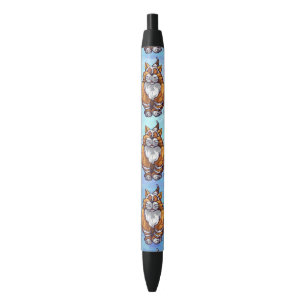 Ginger Cat Gifts & Accessories Black Ink Pen