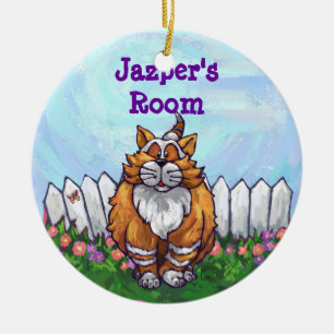 Ginger Cat Gifts & Accessories Ceramic Tree Decoration