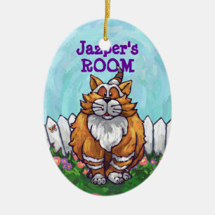 Ginger Cat Gifts & Accessories Ceramic Tree Decoration