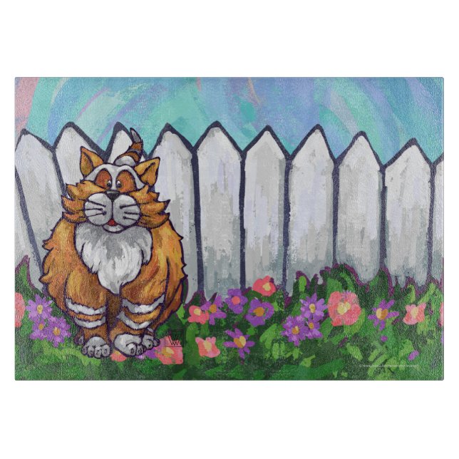 Ginger Cat Gifts & Accessories Cutting Board (Front)