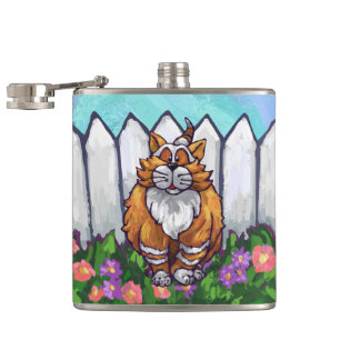 Ginger Cat Gifts & Accessories Hip Flask