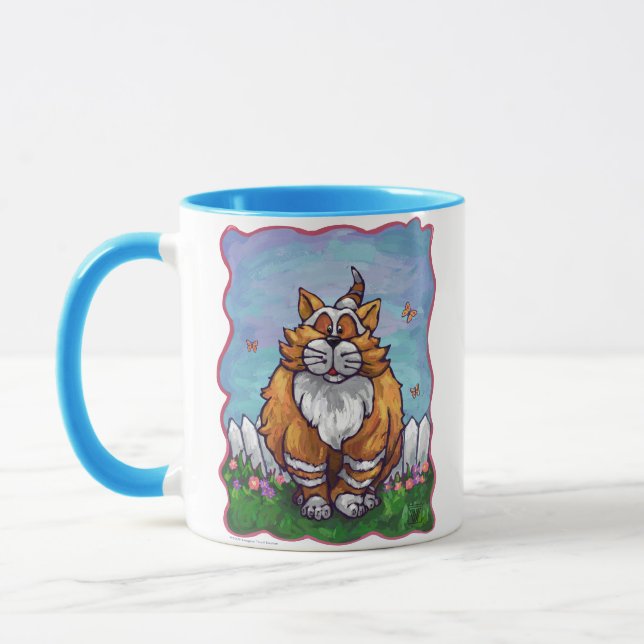 Ginger Cat Gifts & Accessories Mug (Left)