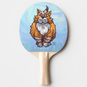 Ginger Cat Gifts & Accessories Ping Pong Paddle