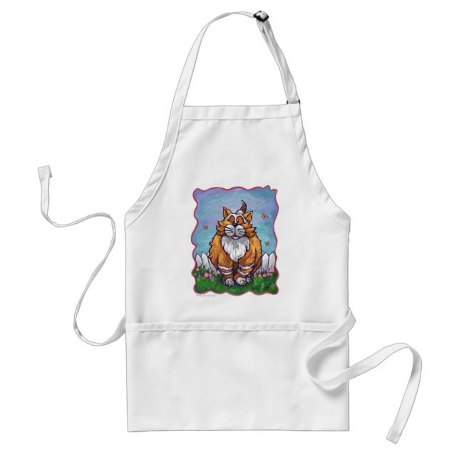 Ginger Cat Gifts & Accessories Standard Apron (Front)