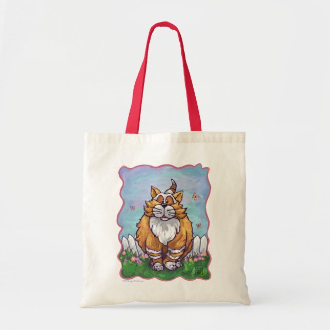 Ginger Cat Gifts & Accessories Tote Bag (Front)