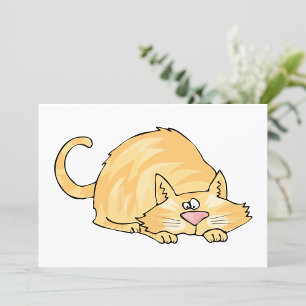 Ginger Cat Invitations