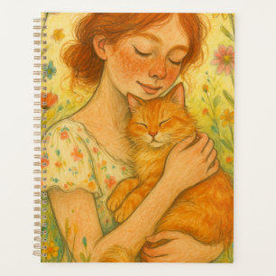 Ginger Cat Mum Orange Tabby Cats Planner