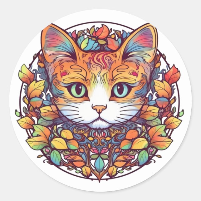 Ginger Cat Stickers (Front)