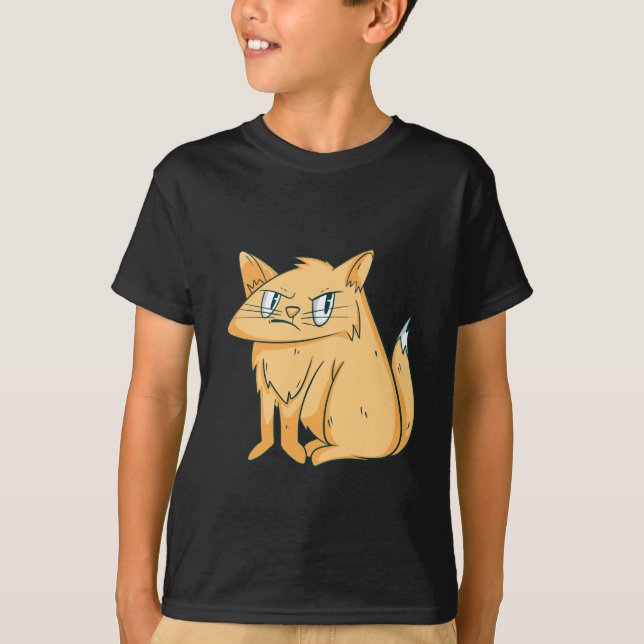 Ginger Cat  T-Shirt (Front)