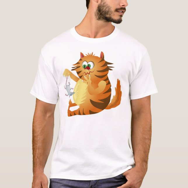Ginger Cat T-Shirt (Front)