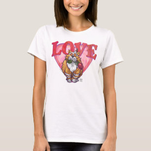 Ginger Cat Valentine's Day T-Shirt