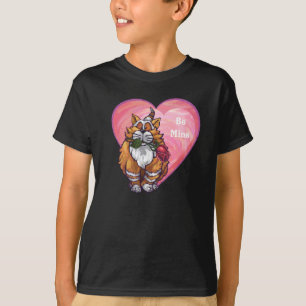 Ginger Cat Valentine's Day T-Shirt