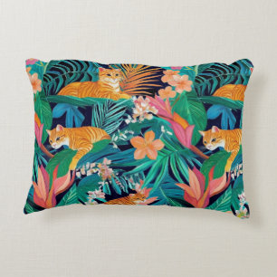 Ginger Cats in the Jungle Decorative Cushion