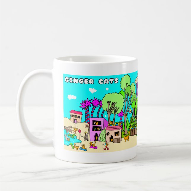 GINGER CATS MUG (Left)