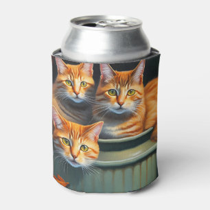 Ginger Cats Pot Plants, Can Cooler