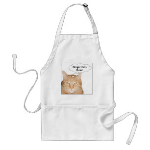 Ginger Cats Rule! Standard Apron