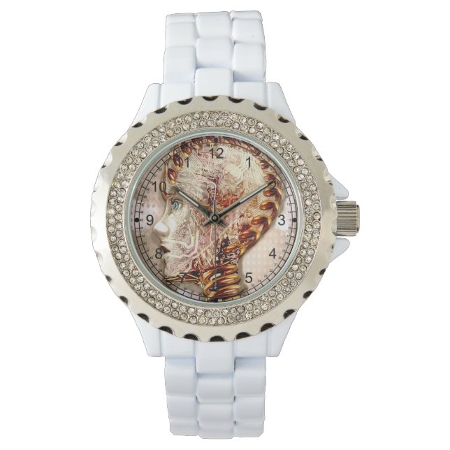 Ginger Cyborg Babe Watch (Front)