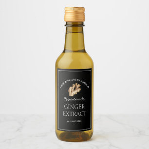 Ginger Extract Label