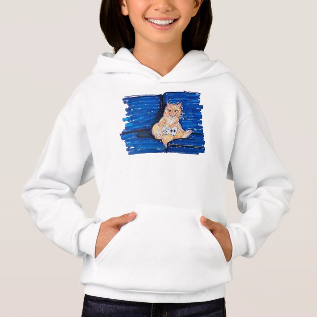Ginger Gamer Cat (Front)