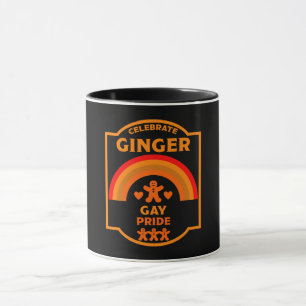 Ginger Gay Pride Mug