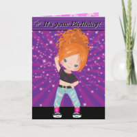 Ginger Girls Hip Hop Word Search Happy Birthday