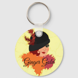 Ginger Gold Keychain